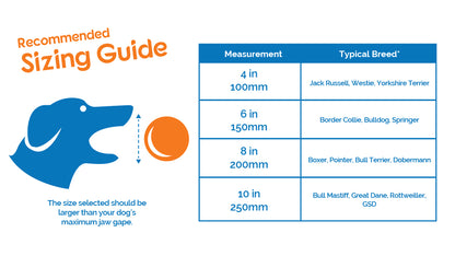 Boomer Ball size guide