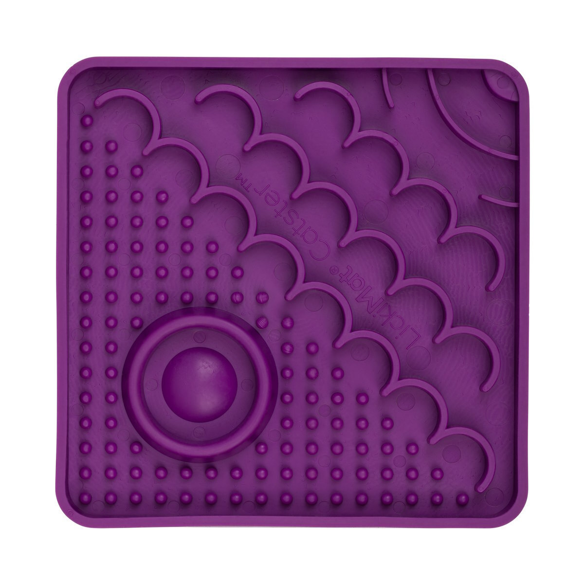 LICKIMAT® Classic Catster Slow Feeder in purple