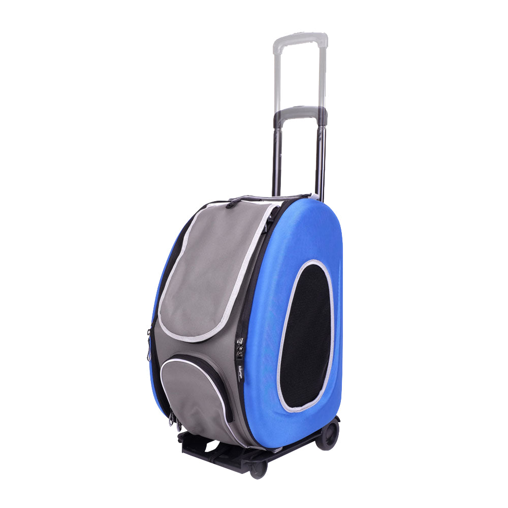 EVA wheeled pet carrier in Blue