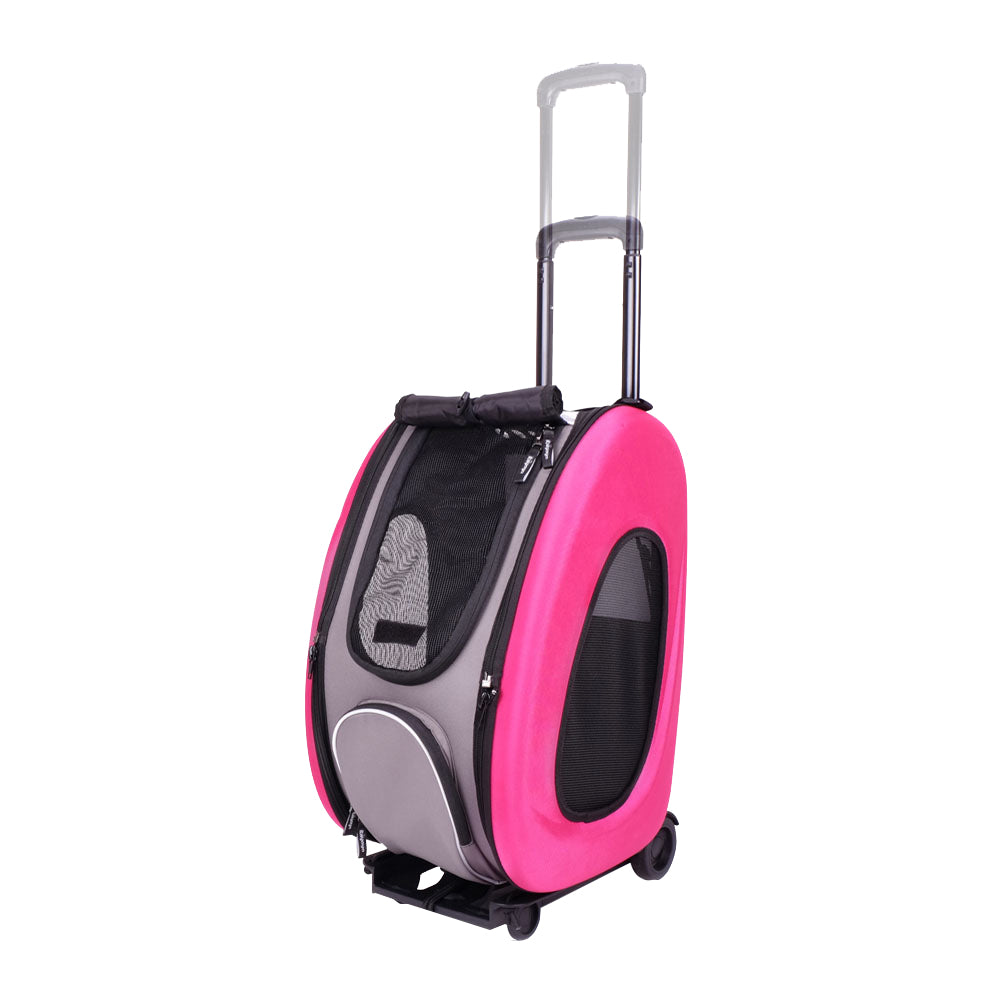 EVA wheeled pet carrier in Pink