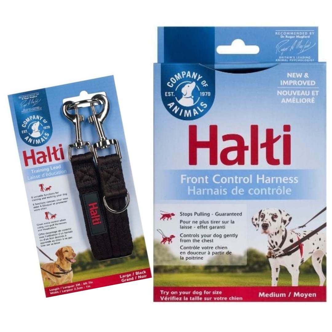 HALTI Front Control Harness and Training Lead product packages