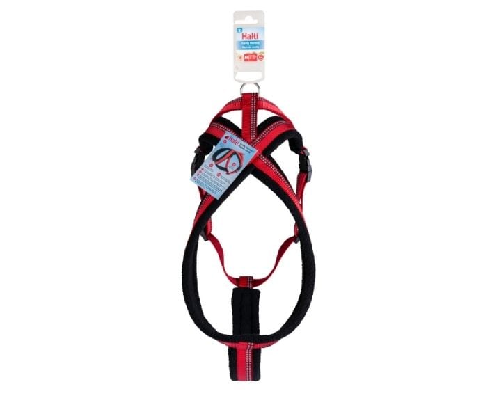 Halti Comfy Harness in Red product package