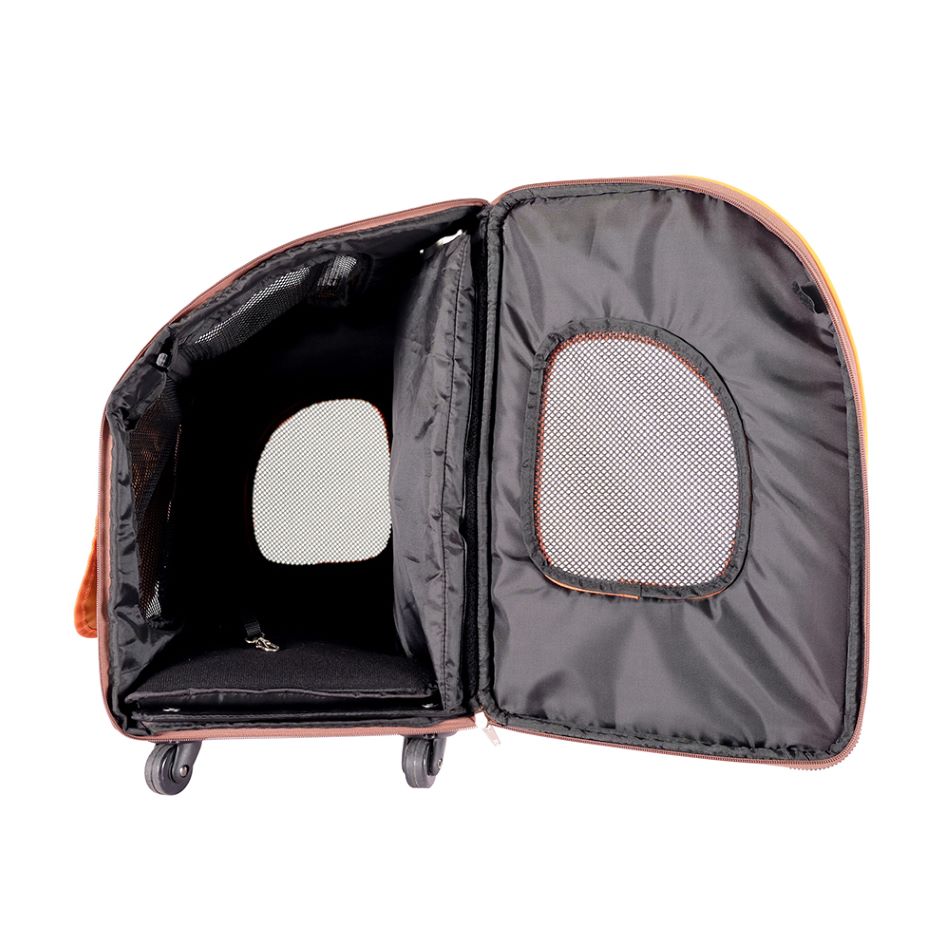 IBIYAYA® Liso Parallel Transport Pet Trolley, interior view