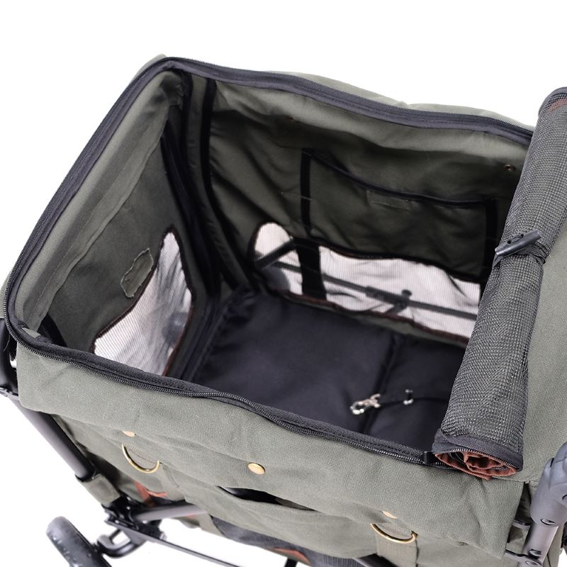 IBIYAYA® Gentle Giant Dual Entry Pet Wagon - view of interior