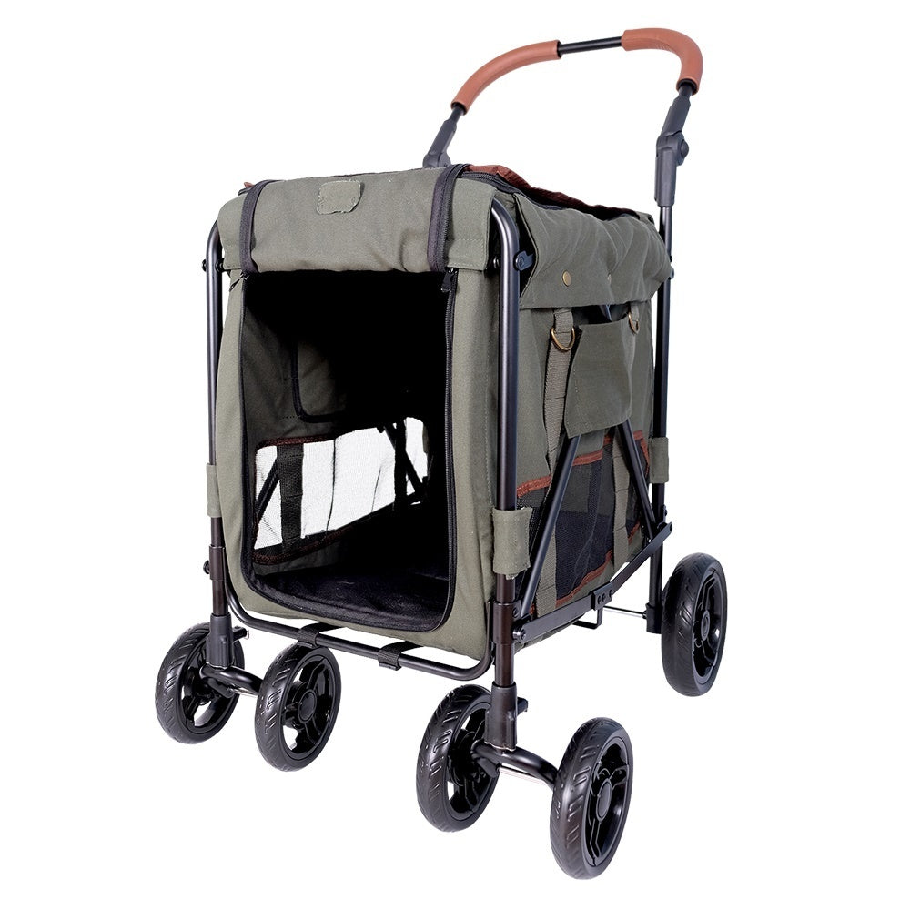 IBIYAYA® Gentle Giant Dual Entry Pet Wagon - view from front