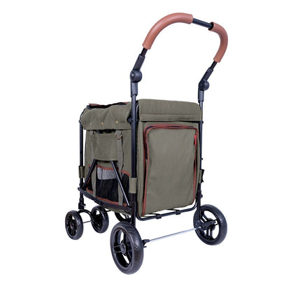 IBIYAYA® Gentle Giant Dual Entry Pet Wagon - view from rear