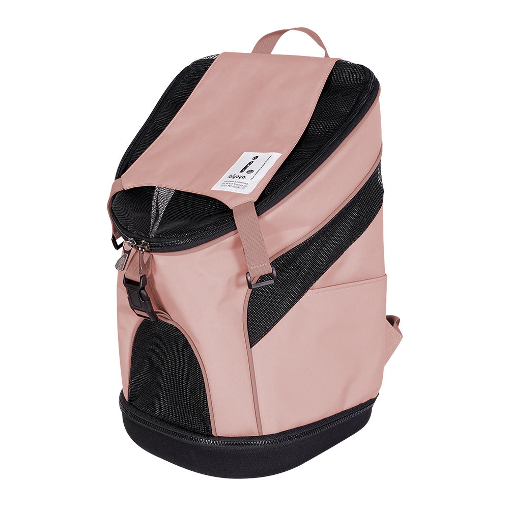 IBIYAYA Ultralight Pro Pet Backpack in Coral Pink