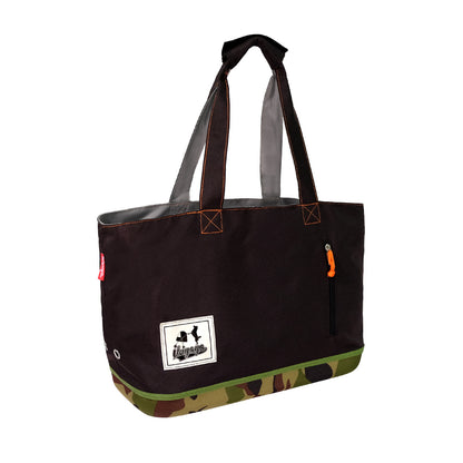 IBIYAYA Color Play Pet Carrier in Black & Camouflage