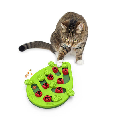 Nina Ottosson Buggin' Out Puzzle & Play, cat playing