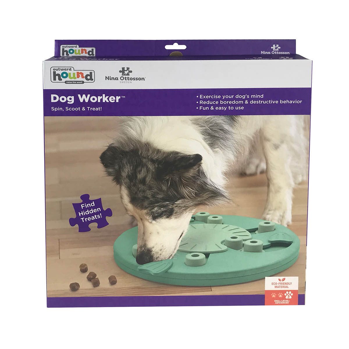 Nina Ottosson Dog Worker puzzle game, product package