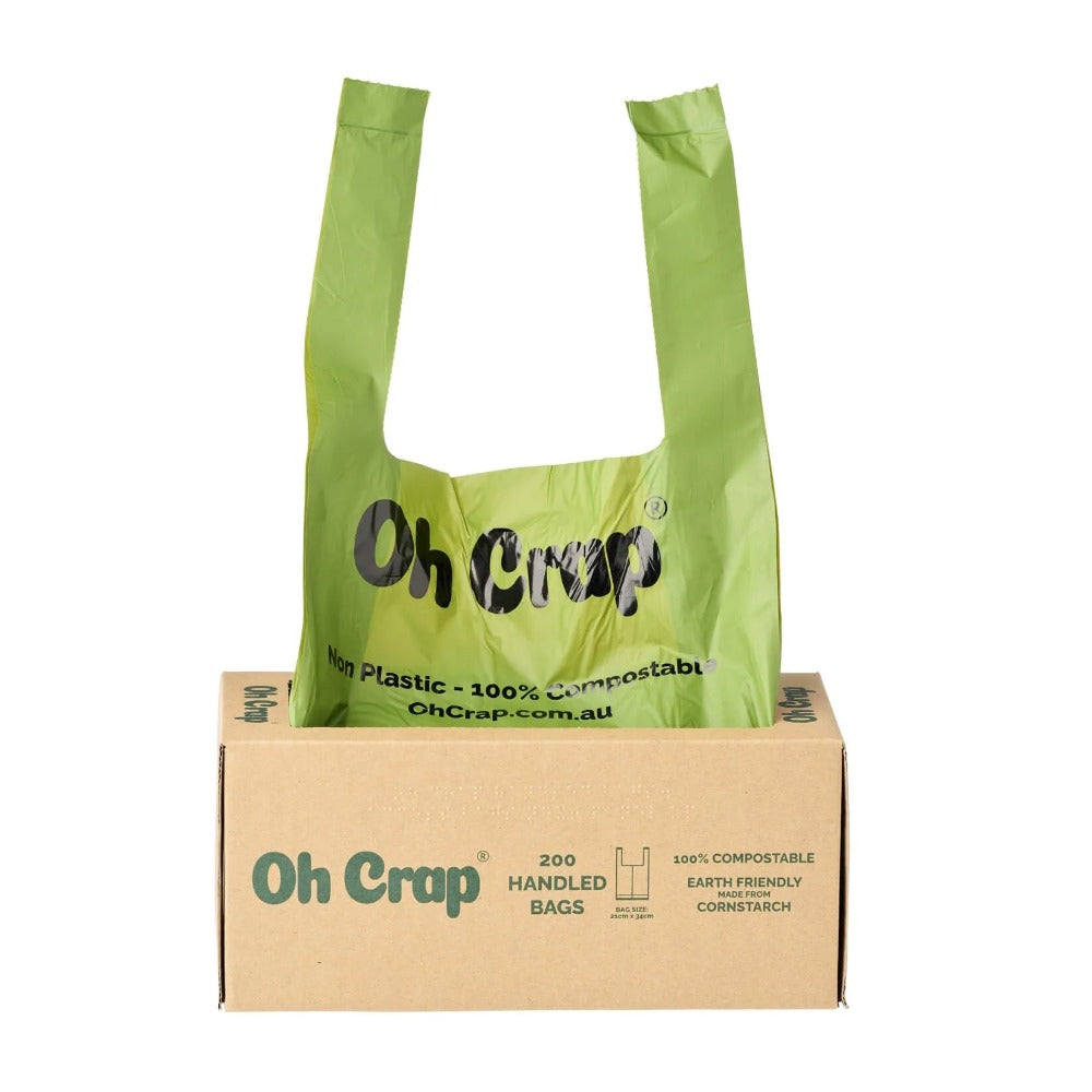 OH CRAP® Compostable Dog Poop Bags With Handles