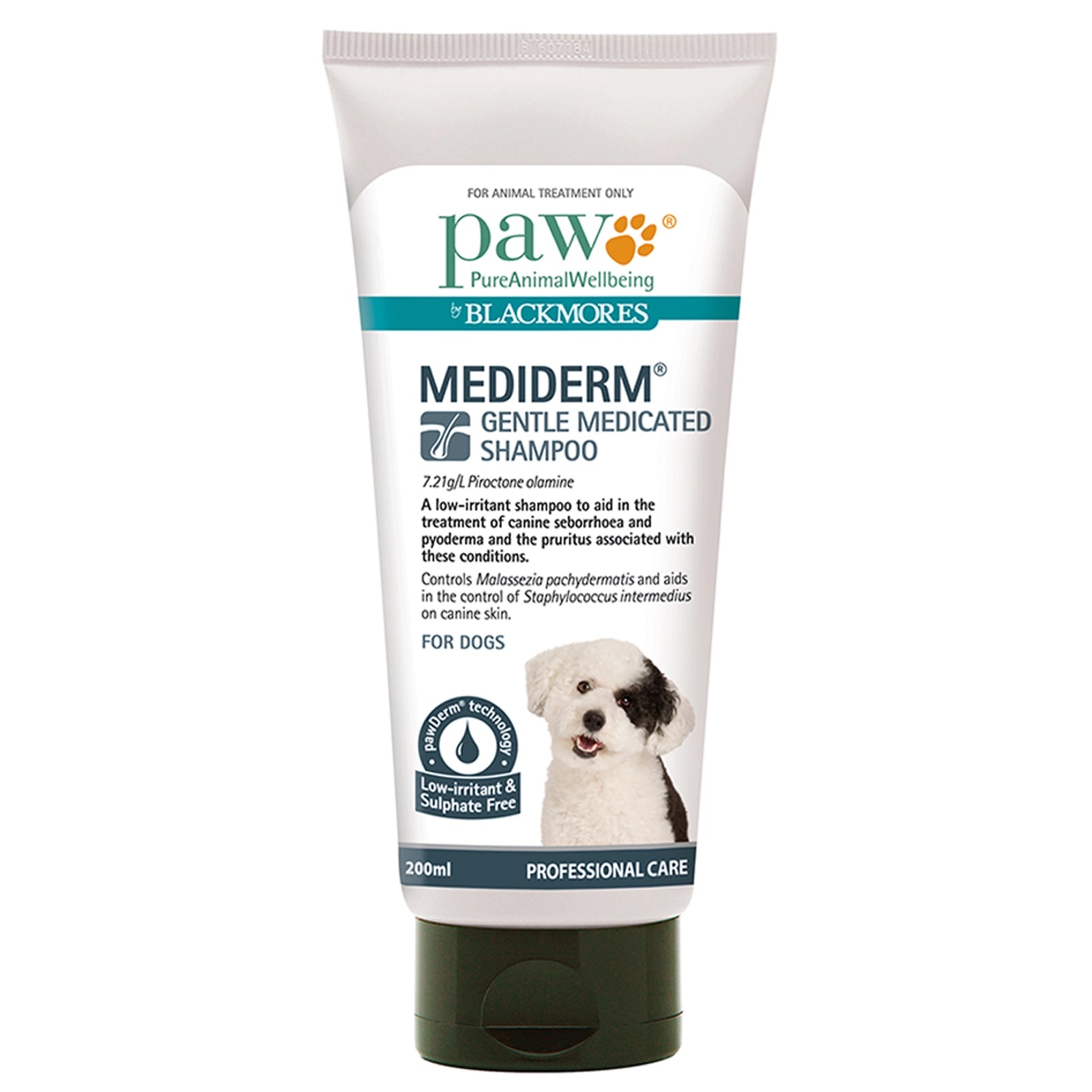 PAW BY BLACKMORES Mediderm Gentle Medicated Shampoo