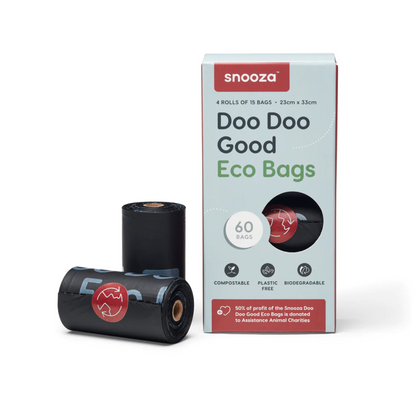 SNOOZA Doo Doo Good Eco Bags 60 pack