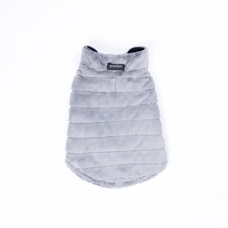 SNOOZA Puffer Fur in Cloud Grey