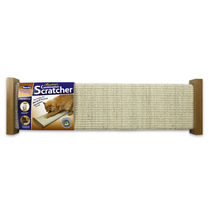 SMARTCAT® Bootsie's Combination Sisal Cat Scratch Post, front