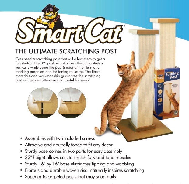 The Ultimate Scratching Post by SMARTCAT® features