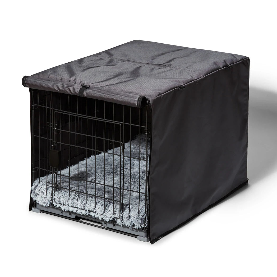 Snooza Crate Cover, open front view