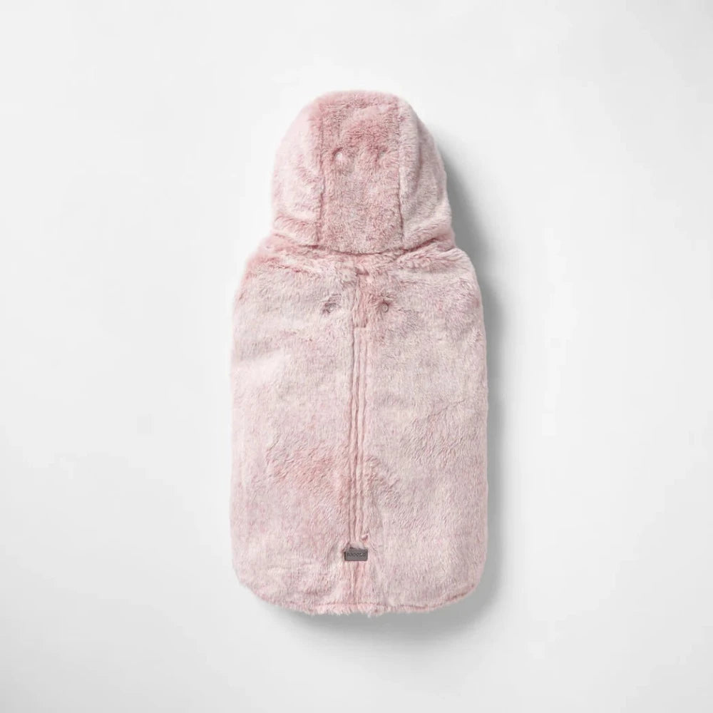 Snooza Wear Faux Fur Hood in Pink