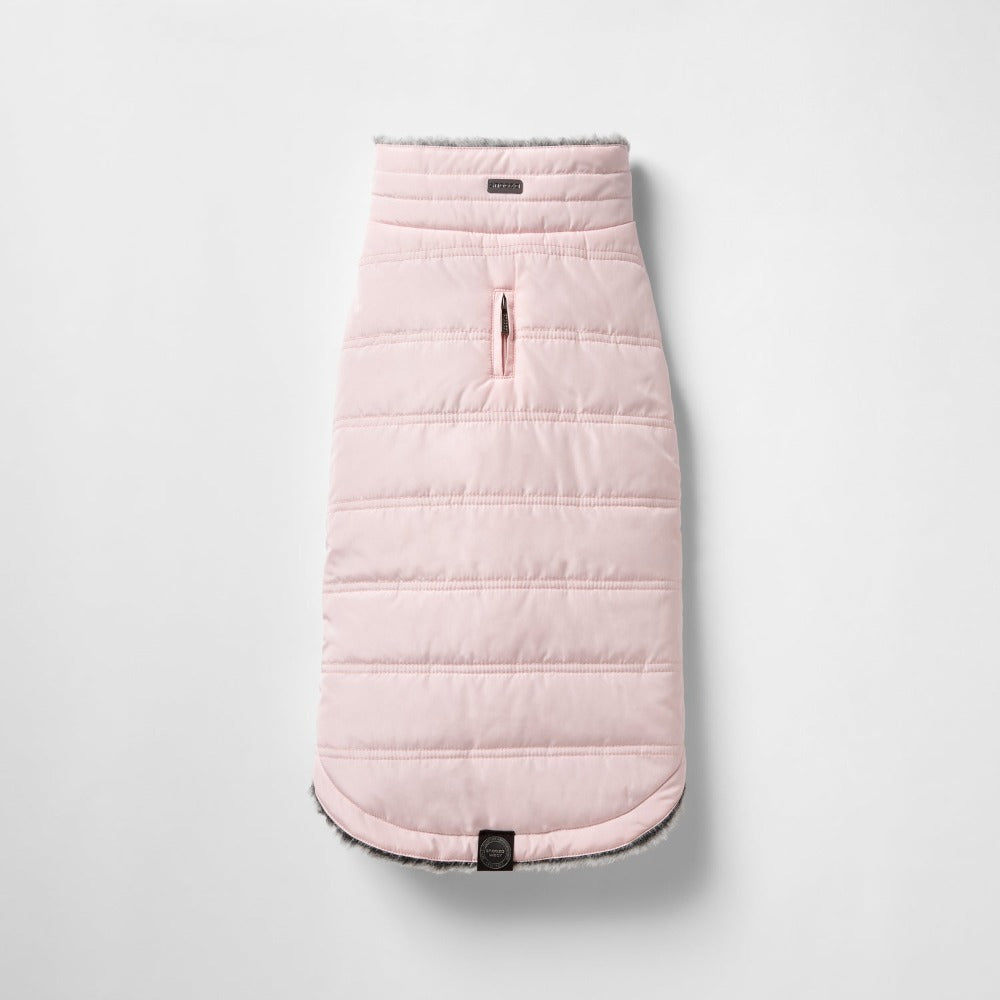 SNOOZA Wear Puffer Dog Coat in Pink