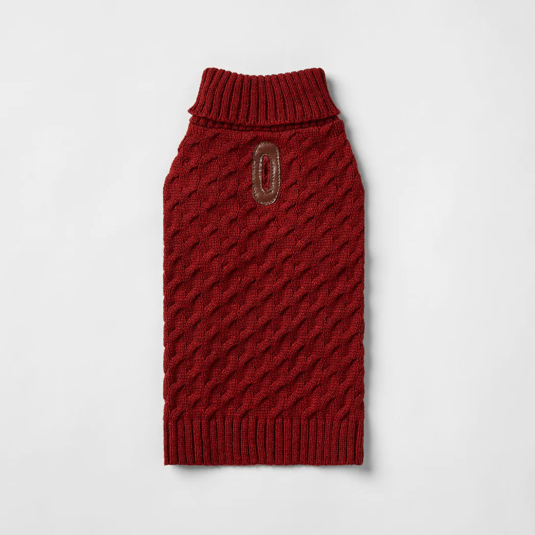 Snooza-Wear-RPET-Polo-Knit-Red topside