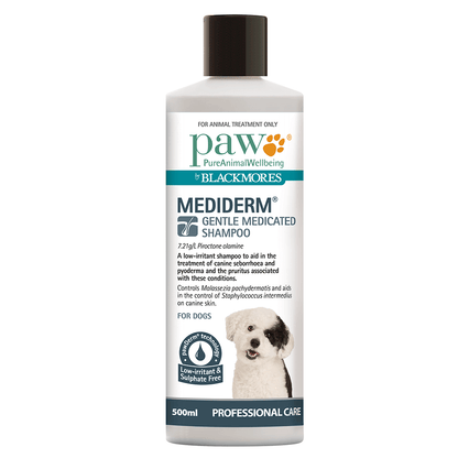 PAW BY BLACKMORES® – Mediderm® Gentle Medicated Shampoo