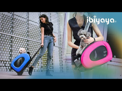 Video: IBIYAYA EVA 4-in-1 Multifunctional Pet Backpack Carrier with Wheels